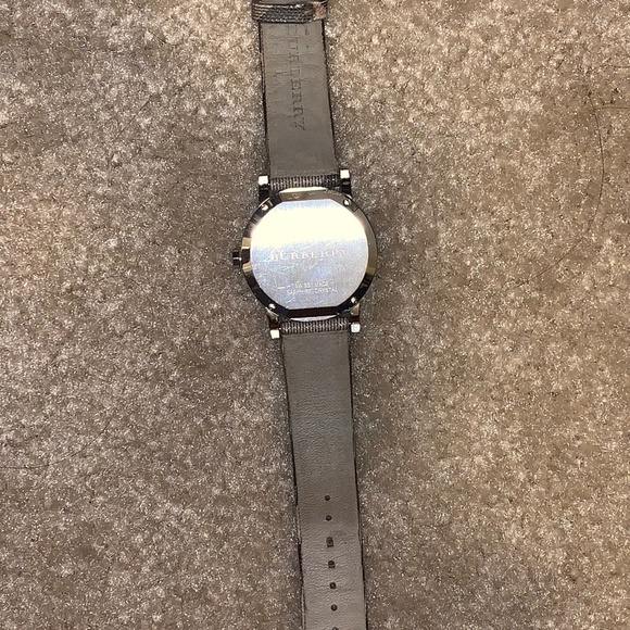 Burberry steel grey city watch main image 8
